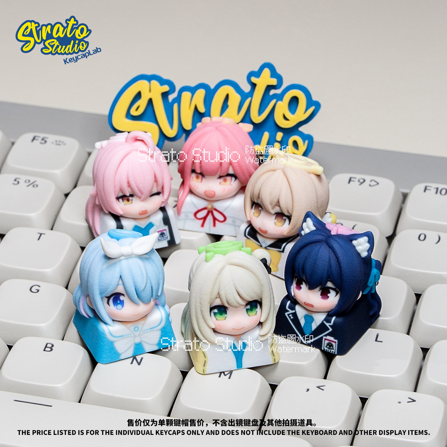 Keycap Artisan Anime - Nuevas teclas de resina con personajes