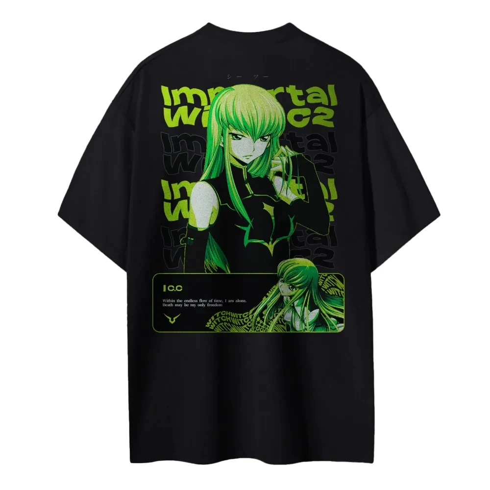 Nueva camiseta Code Geass C.C. - Anime Merchandise Store In Japan reseña y precio