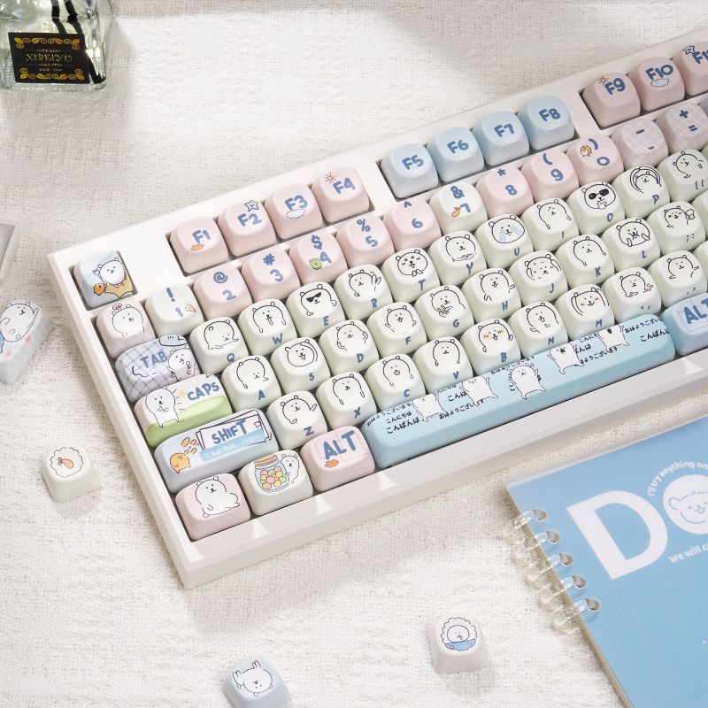 Lindas Teclas PBT con Diseño d - Keycap Artisan Anime reseña y precio