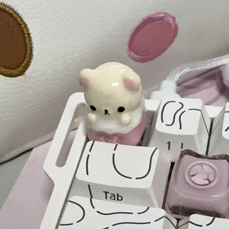 Teclas Kawaii Rilakkuma, Tecla - Keycap Artisan Anime reseña y precio