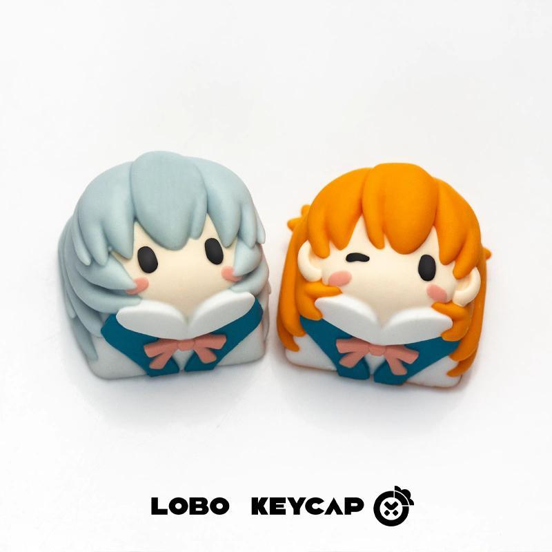 Evangelion Keycap Anime Kawaii - Keycap Artisan Anime reseña y precio