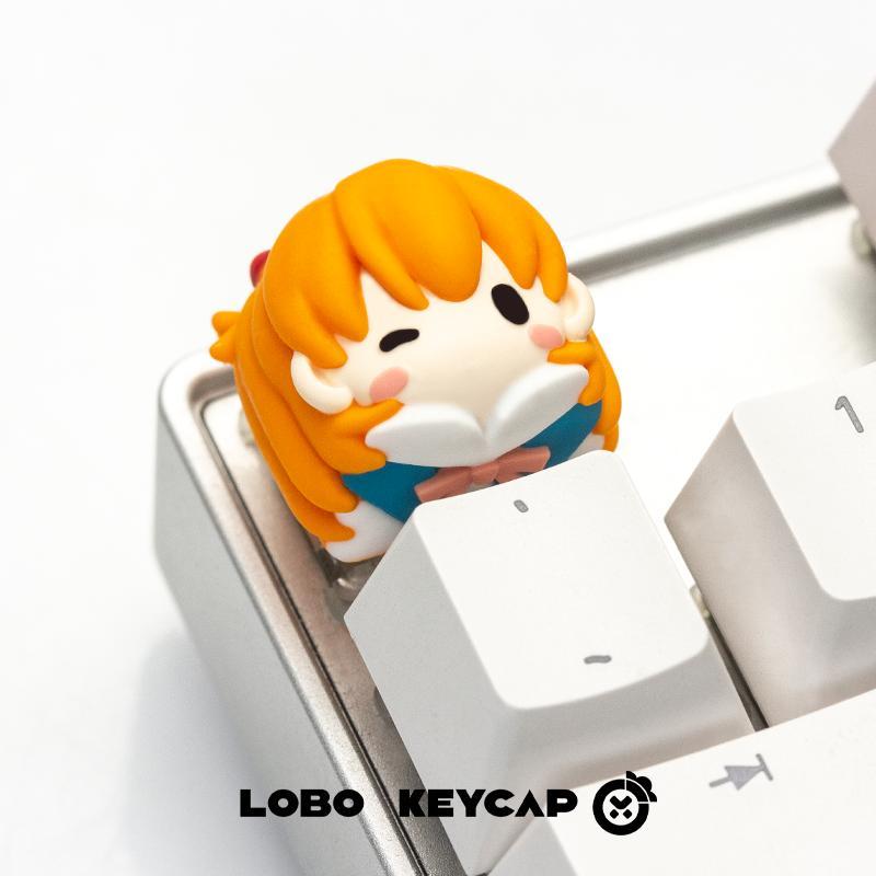Evangelion Keycap Anime Kawaii - Keycap Artisan Anime reseña y precio