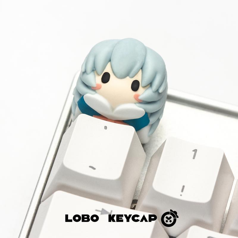 Evangelion Keycap Anime Kawaii - Keycap Artisan Anime reseña y precio
