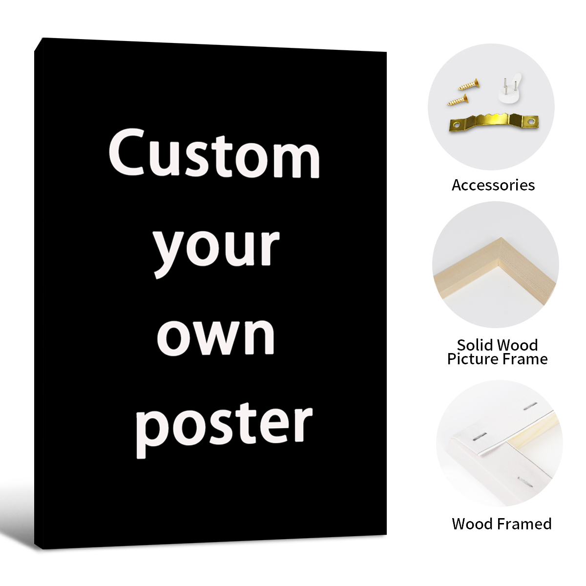 Pósteres personalizados, arte  - Art Print Framed reseña y precio