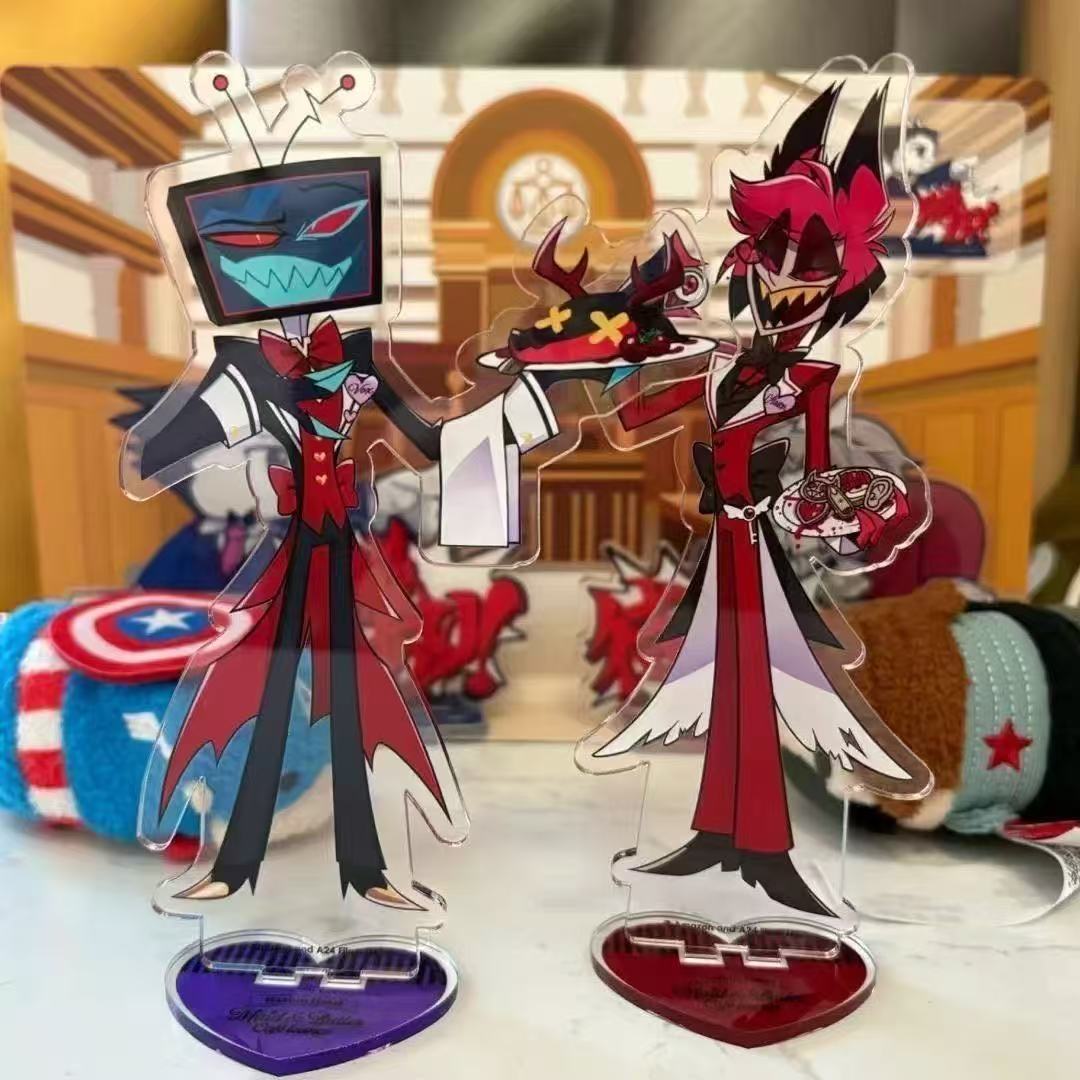 2 uds Hazbin periféricos de an - Merchandise Anime reseña y precio