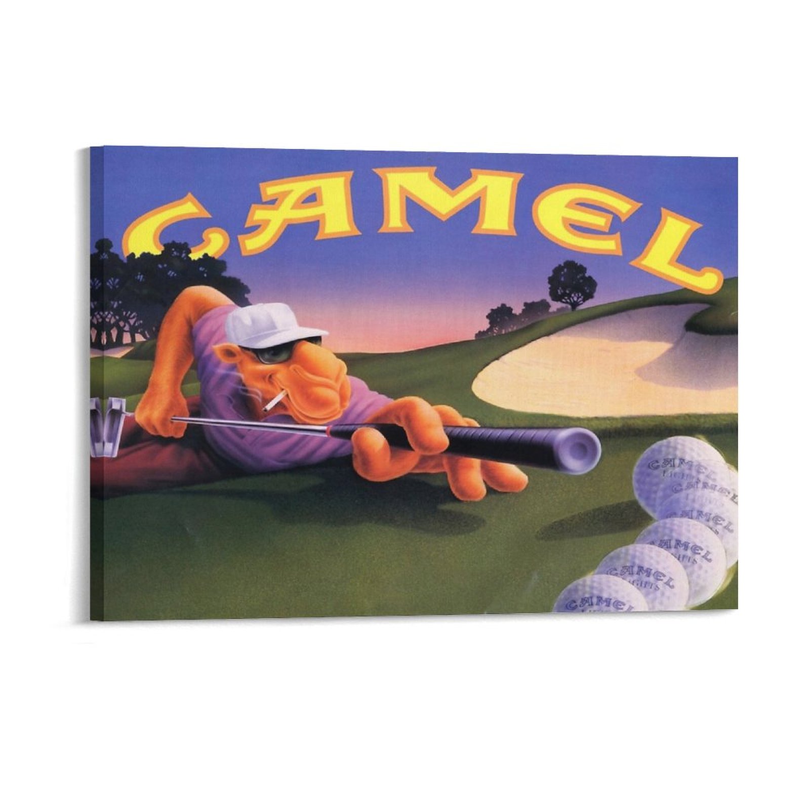 Vintage Joe Camel ruleta anunc - Art Print Framed reseña y precio