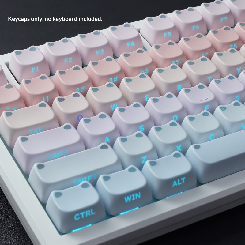 113 Teclas MAO con Orejas de G - Keycap Artisan Anime reseña y precio