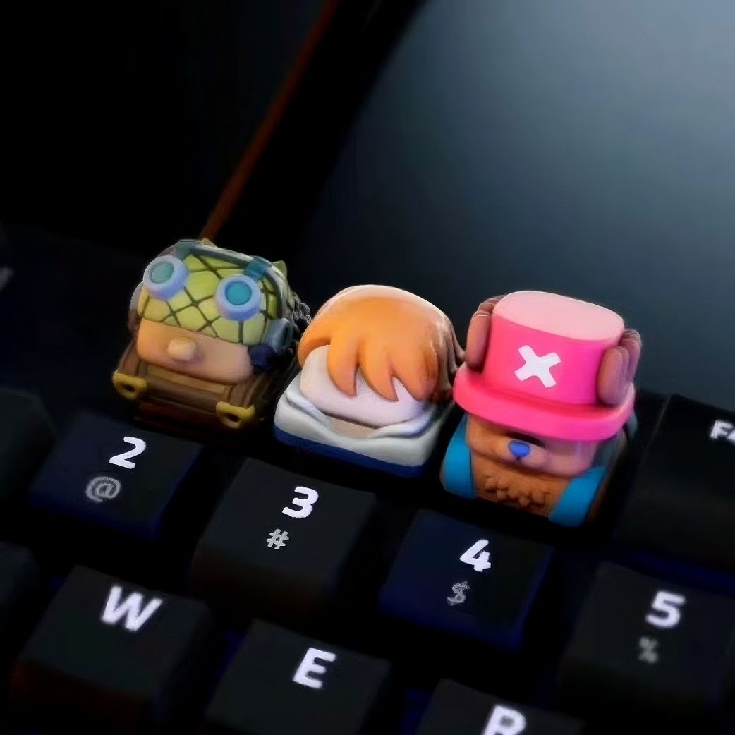 One Piece Chopper Nami anime d - Keycap Artisan Anime reseña y precio