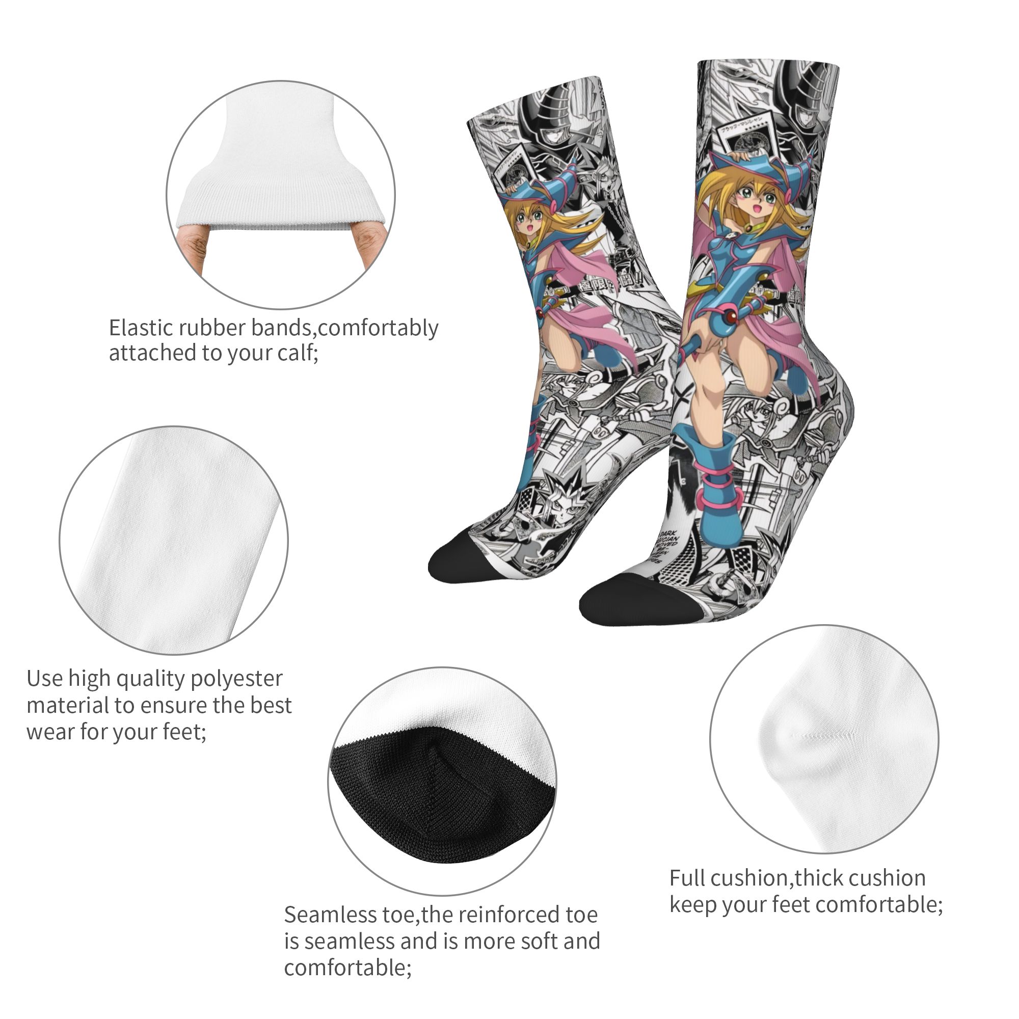 Calcetines de Anime Yu-Gi-Oh p - Anime Merch Ideas reseña y precio