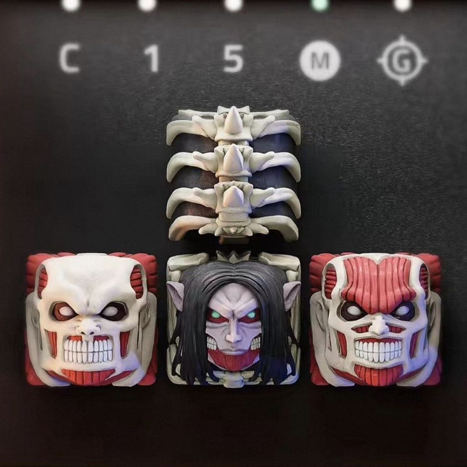 Nuevo juego de teclas de la ma - Keycap Artisan Anime reseña y precio
