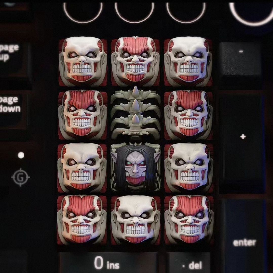 Nuevo juego de teclas de la ma - Keycap Artisan Anime reseña y precio