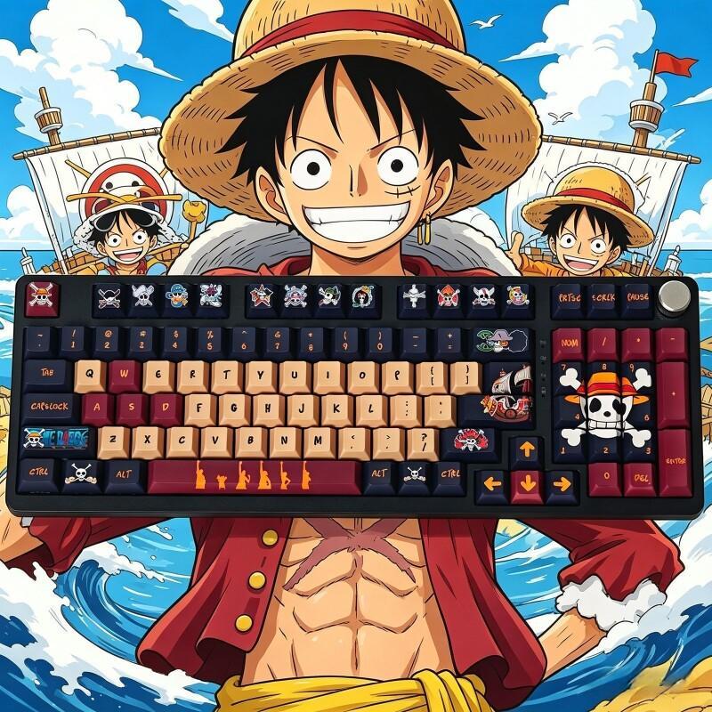 Juego de Teclas BANDAI One Pie - Keycap Artisan Anime reseña y precio